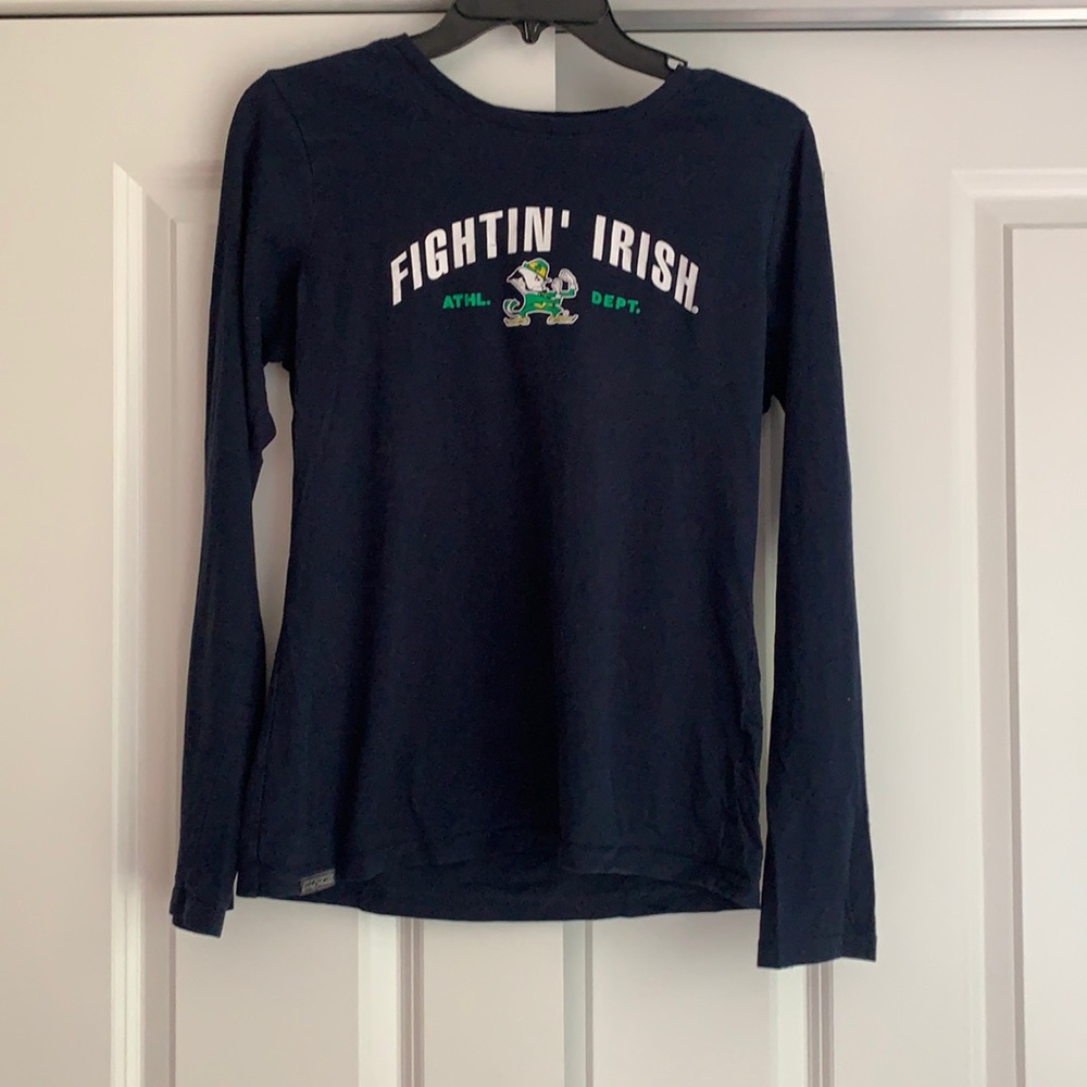 Notre Dame Long Sleeve Size M
